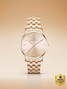 Carlington CT 2035 RoseGold Carlington Iconic Series Premium Ladies Wrist Watches Analog Watch - For Women