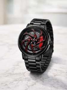 Vilante Premium Spinning Watch Vilante_Red_Spinner Analog Watch  - For Men