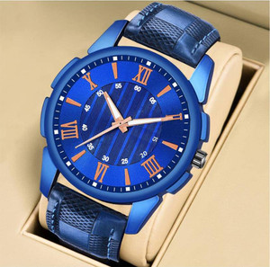 just like leathers steel strap Designers Leathers strap Men And Boy Watch Analog Watch  - For Boys