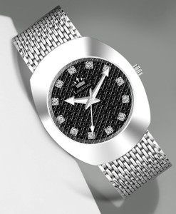 LIMESTONE IZIPIZI 3D Series Mesh Stainless Steel Chain Hydraulic Dial Quartz Analog Watch  - For Men