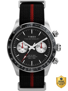 Timex Waterburry 39mm Black Dial Analog Watch - Image 6