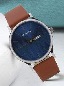 SONATA 77105SL05 - SDL794 - SO - KNOT Analog Watch  - For Men