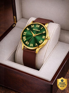 KILLER Gold & Green Minimalist Watch - Image 6