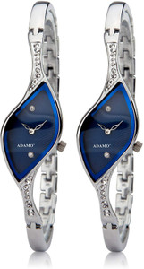 ADAMO 9710SM01-9710SM01 Watch Scratch Resistant Blue Dial