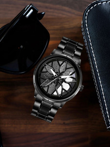 Spinner Men’s Rotating Wheel Dial Analog Watch A36 - Image 6