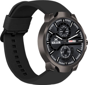 KILLER Gun Metal Series Analog Watch for Men - Black - Image 1
