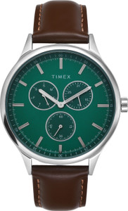 TIMEX Multi Function Green Dial Analog Watch - For Men