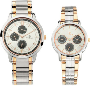 Titan Pair Bandhan Analog Watch  - For Men & Women