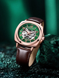 French Connection Green Sunray Automatic Watch FCA44NBRL - Image 1