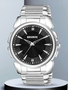 KILLER KLR-8427 Premium Stainless Steel Chain Black for Boys