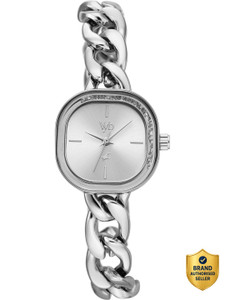 Fastrack Starlet Fastrack Vyb Starlet Quartz Silver Dial Silver Alloy Strap Analog Watch - For Women