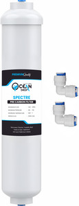 OceanDrop by Spectre Spectre Inline Pre-Carbon Filter for Reverse Osmosis Water System Solid Filter Cartridge