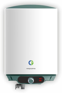 CG SWHMGN10L5 (MAGNAMIX) 10 L Storage Water Geyser | 5 Star BEE Energy Rating | Glassline Tanked