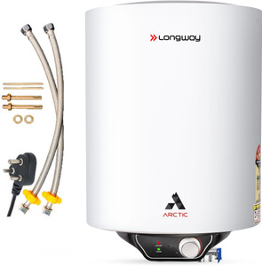 Longway 25 L Storage Water Geyser (Arctic, White)