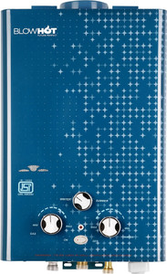 BLOWHOT Automatic LPG Gas Water Heater Geyser, Instant 6 LTR Water Flow, ISI Marked 6 L Gas Water Geyser