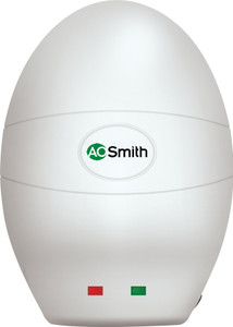 AO Smith 3 L Instant Water Geyser | 3kW | Designed for high rise buildings with 8 bar pressure rating | Longer life in hard water conditions with Blue Diamond glass lined tank | Made for Kitchen and Bathroom (EWS 3, White)