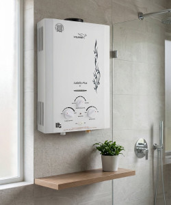 V-Guard Water Geyser (SAFE-FLOW PRIME, White) 6 L Gas Water Geyser