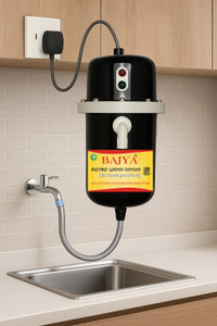 Bajya Water Geyser (instant portable water Heater/Geyser for Home Office Restaurants Labs) 1 L Instant 1 L Instant Water Geyser