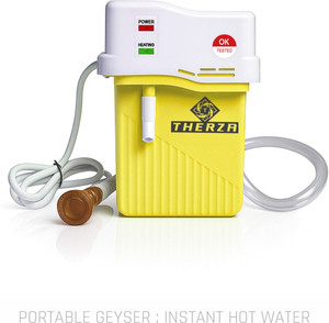 therza Portable for Kitchen, Bathroom & Outdoor Use 1 L Instant Water Geyser