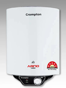 Crompton ASWH-3025 (ARNO NEO 5S) 25 L Storage Water Geyser | 5 Star BEE Energy Rating | National Energy Conservation Award Winner 2023