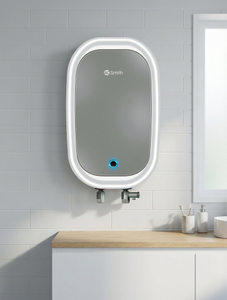 AO Smith FORCENXT-005L 5 L Instant Water Geyser | 3kW | Shock-proof outer body | Designed for high rise buildings with 6.5 bar pressure rating | Made for Kitchen and Bathroom