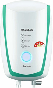 HAVELLS Instanio 10 L Storage Water Geyser | 4 Star BEE Energy Rating | Glassline Tanked