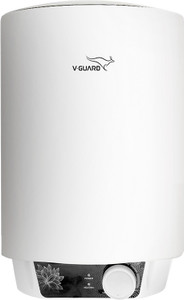 V-Guard Zio 25 L Storage Water Geyser Viterous Enamel Coating|BEE 5 Star Rating | Advanced 4 Layer Safety | Suitable for Hard Water