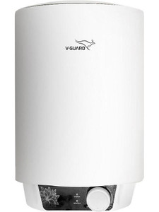 V-Guard Zio 15 L Storage Water Geyser High Energy Efficiency | Advanced 4 Layer Safety | Suitable for Hard Water