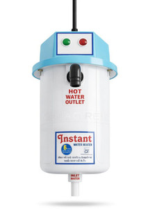 Aquagrand Portable Instant Water Geyser for Kitchen,Bathroom,Office,Restaurant 1 L Instant Water Geyser