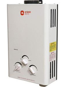Orient Electric Orient 6L gas geyser (vento Pro, white) 6 L Gas Water Geyser