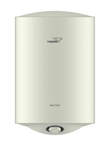 V-Guard Matteo 10 L Storage Water Geyser Rust-Proof ABS Body | High Energy Efficiency | Advanced 4 Layer Safety | Suitable for Hard Water