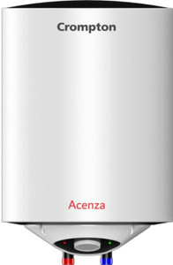 Crompton 25 L Storage Water Geyser (Acenza 25 Ltr 3 Star, White)