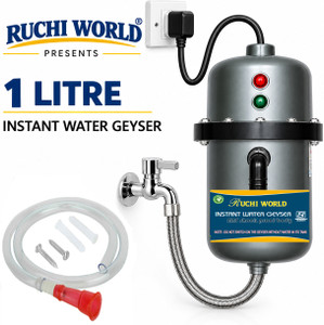 Ruchi World Instant Water Geyser (Instant Series 1L]1 L 1 L Instant Water Geyser