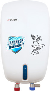 Sansui AquaZen_3 3 L Instant Water Geyser Japnese Technology 100% Copper Heating Element 3 Level Safety