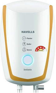 HAVELLS Instanio 10 L Storage Water Geyser | 4 Star BEE Energy Rating | Glassline Tanked