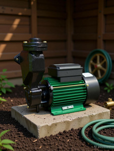 DAMOR Single Phase 1 HP Self-Priming Monoblock Pump | High Efficiency,| 60 LPM Flow Centrifugal Water Pump