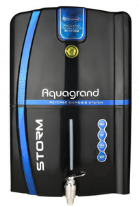 Aquagrand Black Audi purify Mineral+ro+uv+uf+tds 12 L RO + UV + UF + TDS Water Purifier