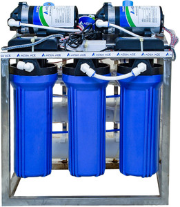 AQUA ACE 25 LPH Commercial UV Protection Ro Water Purifier With Double Stage Purification 25 L RO + UV + TDS Control Water Purifier