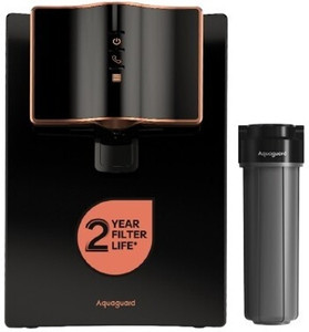 Aquaguard Enrich Marvel ROUVUF CUALK 2X 6 L RO + UV + UF + Copper + Alkaline Water Purifier with Copper & Alkaline Booster 12-Stage Purification 2-Year FilterLife Mega Sediment Filter 40%+ Water Recovery Suitable for All Water Sources