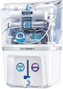 KENT grand plus uv in tank 9 L RO + UV + UF + TDS Control Water Purifier