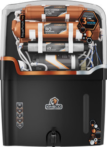 Kinsco Aqua Punch Pro With ISI Mark RO+UV+UF+TDS Adjuster 18 L RO + UV + Copper + Alkaline + Minerals Water Purifier