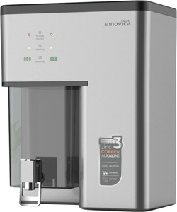 b.h aqua water solutions Aqua Innovica RO | Metallic Grey | 8 Stages Nxt Gen Technology | 10 L RO + UV + UF + Copper + Alkaline + Copper + Zinc Water Purifier