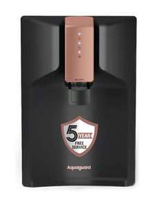 Aquaguard Glory WS RO+UV+UF +5YF Service 6 L RO + UV + Copper Water Purifier | 5 Year Free Service Plan | 10 Stage Purification | India's No.1 Purifier* | Suitable for all water sources