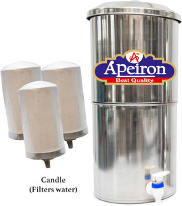 Apeiron Stainless Steel 24 Ltr Water Purifier 24 L Gravity Based Water Purifier