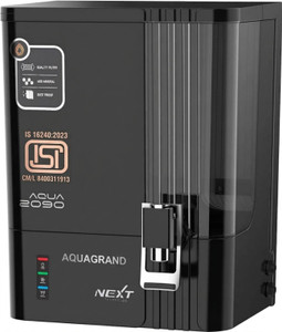 Aquagrand 2090 Model SMART LED Display Premium Water Purifier For Home and office 10 L RO + UV + UF + TDS Control Water Purifier