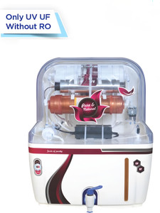 Always PURE & NATURAL Copper UV Without RO + 15 L UV + UF + Alkaline Water Purifier