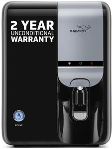 V-Guard Rejive 2X RO UV UF Alkaline & Mineral 3-in-1 Health Charger 6.5 L RO + UV + UF + Minerals + Alkaline Water Purifier