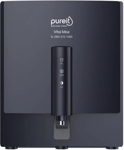 Pureit VITAL MAX RO+UV+MP with FiltraPower Technology 7 L RO + UV Water Purifier