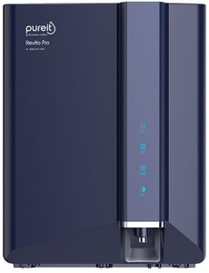 Pureit Revito Pro DURAViva™ technology with 8 L RO + UV + MF Water Purifier
