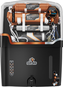Kinsco Aqua Punch Pro With ISI Mark RO+UV+UF+TDS Adjuster 18 L RO + UV + CU Guard + Alkaline Enhancer + Mineral Water Purifier